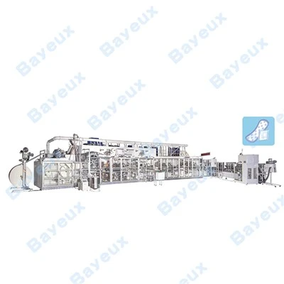 Pantyliner Production Line With Auto Bagger