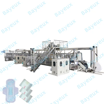 Semi-servo Sanitary Napkin Making Machine