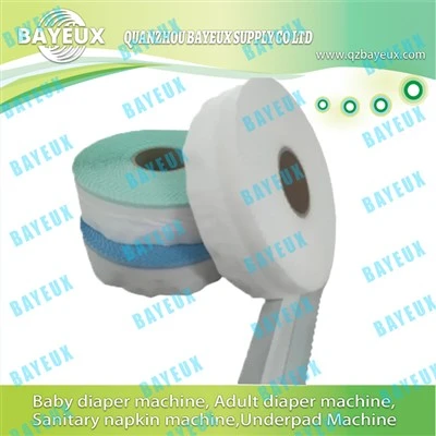 Magic Side Tape For Baby And Adult Diaper Material Spunlace Nonwoven Fabric